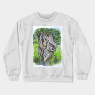 Wisdom Olive Tree Crewneck Sweatshirt